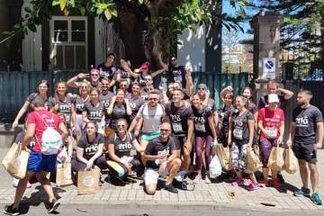 La Canarias7 Carrera de las Empresas, este domingo en la capital grancanaria (Foto TA)