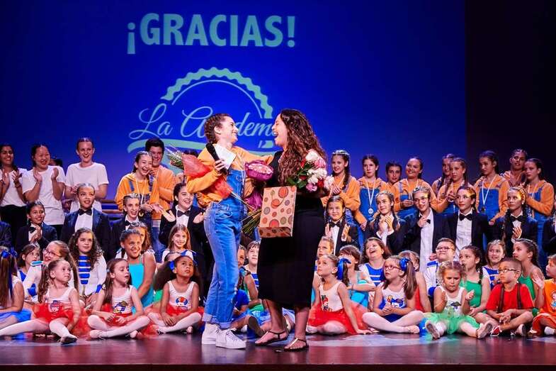 Imagen de archivo de un evento de la academia teldense de danza (Foto TA)