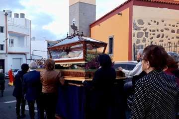  Procesión del Santo Entierro en Lomo Magullo (Foto TA)