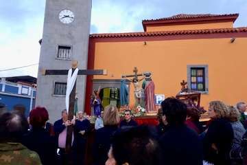  Procesión del Santo Entierro en Lomo Magullo (Foto TA)
