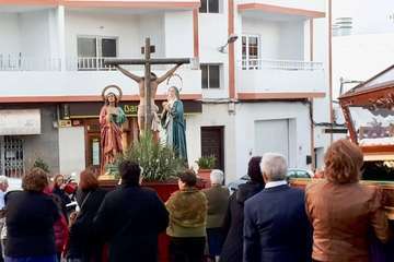  Procesión del Santo Entierro en Lomo Magullo (Foto TA)