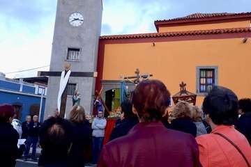  Procesión del Santo Entierro en Lomo Magullo (Foto TA)