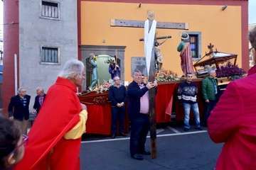  Procesión del Santo Entierro en Lomo Magullo (Foto TA)