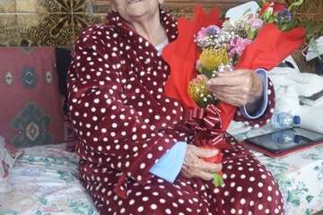 Homenaje a los mayores en La Montañeta de El Calero (Foto TA)