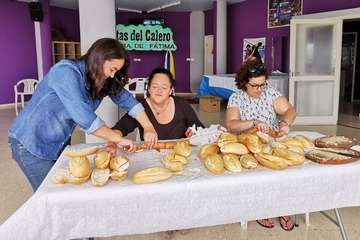 Animada romería en El Calero de Telde (Foto TA)