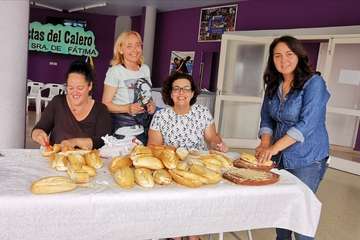 Animada romería en El Calero de Telde (Foto TA)