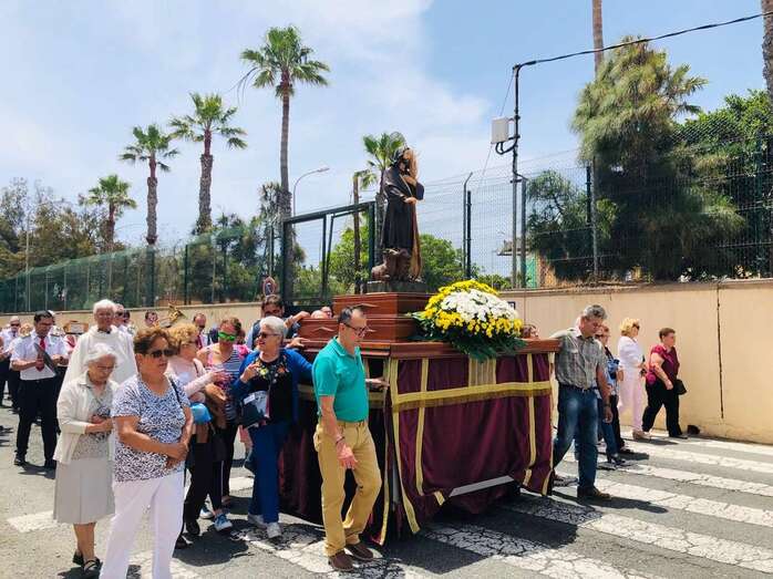 La procesión de vuelta de Las Remudas (Foto TA)