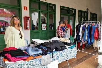 Mercado Gratitud en la Casa de la Juventud de Telde (Foto TA)