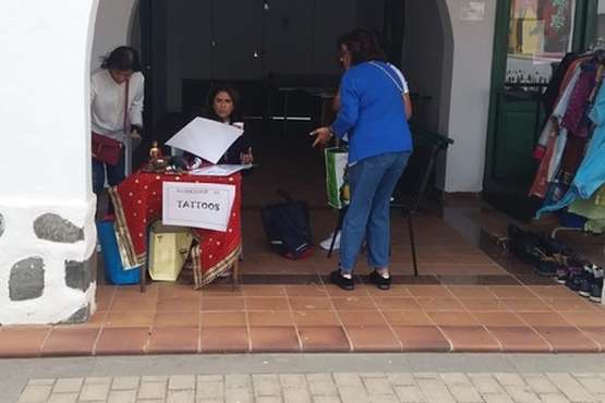 Mercado Gratitud en la Casa de la Juventud de Telde (Foto TA)