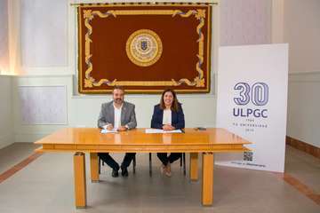 ULPGC y Ayuntamiento de Telde firman un acuerdo de colaboración (Foto TA)