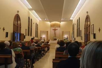 Las salesianas de Telde agradecen los 45 años de enrame de Ignacio González (Foto TA)