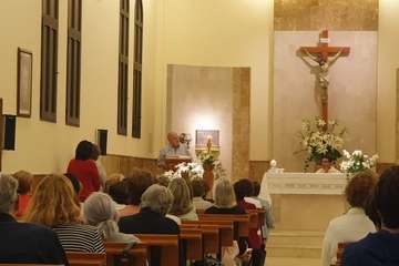 Las salesianas de Telde agradecen los 45 años de enrame de Ignacio González (Foto TA)
