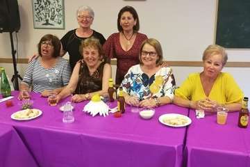 Cena en El Roque Azucarero para despedir el taller de Cocina (Foto TA)