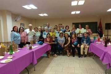 Cena en El Roque Azucarero para despedir el taller de Cocina (Foto TA)
