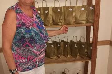 Cena en El Roque Azucarero para despedir el taller de Cocina (Foto TA)