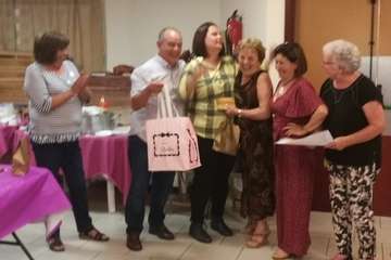 Cena en El Roque Azucarero para despedir el taller de Cocina (Foto TA)