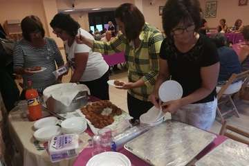Cena en El Roque Azucarero para despedir el taller de Cocina (Foto TA)