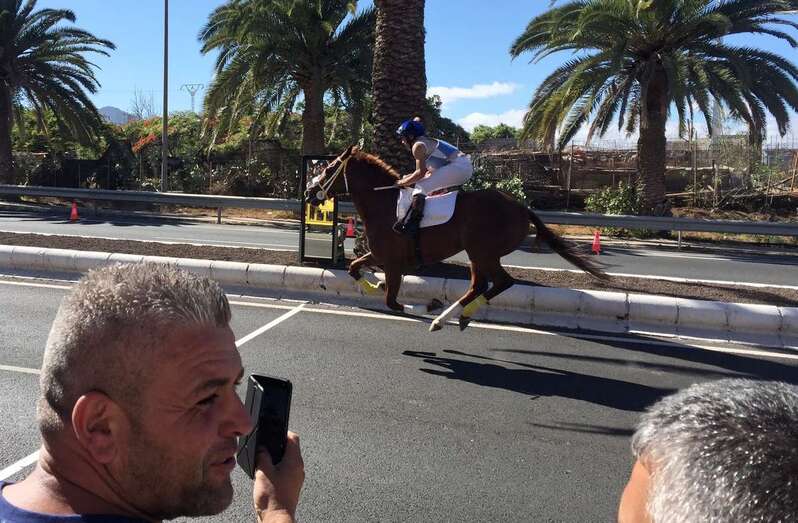 El público pudo disfrutar de doce carreras (Foto Daniel Ojeda)