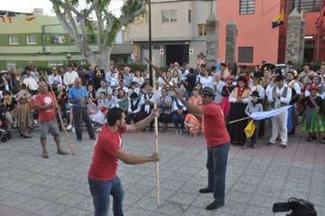 Pregón de las fiestas de El Goro 2019 y encuentro intercultural de folclore (Foto TA y TF)