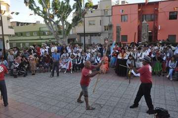 Pregón de las fiestas de El Goro 2019 y encuentro intercultural de folclore (Foto TA y TF)