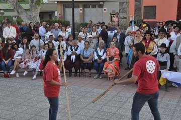 Pregón de las fiestas de El Goro 2019 y encuentro intercultural de folclore (Foto TA y TF)