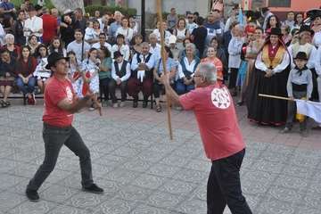 Pregón de las fiestas de El Goro 2019 y encuentro intercultural de folclore (Foto TA y TF)