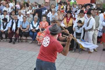 Pregón de las fiestas de El Goro 2019 y encuentro intercultural de folclore (Foto TA y TF)