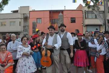 Pregón de las fiestas de El Goro 2019 y encuentro intercultural de folclore (Foto TA y TF)