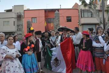 Pregón de las fiestas de El Goro 2019 y encuentro intercultural de folclore (Foto TA y TF)