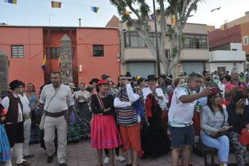 Pregón de las fiestas de El Goro 2019 y encuentro intercultural de folclore (Foto TA y TF)