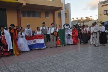 Pregón de las fiestas de El Goro 2019 y encuentro intercultural de folclore (Foto TA y TF)