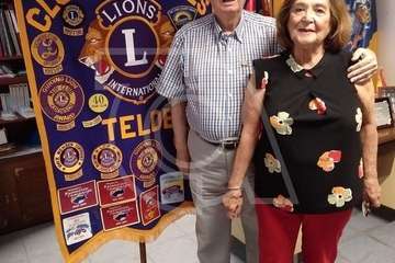 El Club de Leones de Telde condecora a Francisco Artiles y Manuel Sánchez (Foto TA)