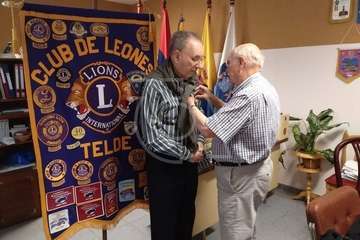 El Club de Leones de Telde condecora a Francisco Artiles y Manuel Sánchez (Foto TA)