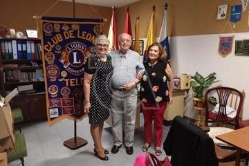 El Club de Leones de Telde condecora a Francisco Artiles y Manuel Sánchez (Foto TA)