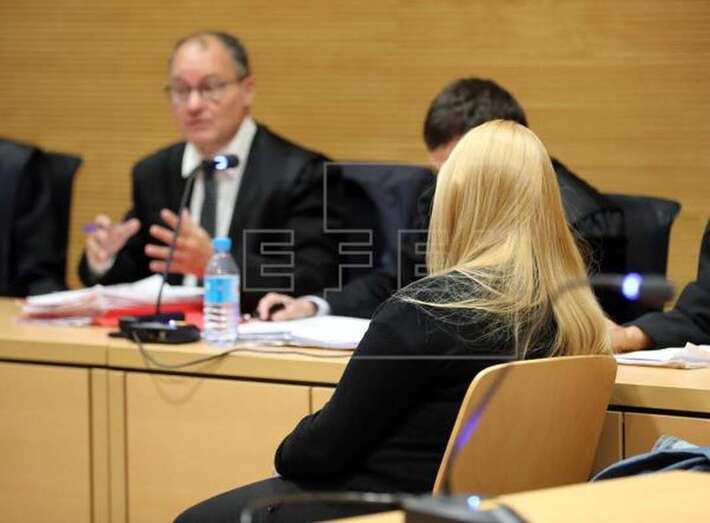 Este jueves fue la última jornada del juicio contra Sira María Q.M. (Foto Efe / Elvira Urquijo A.)