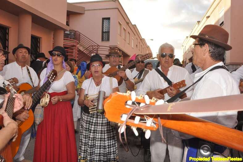 Imagen de archivo de una romería en El Goro