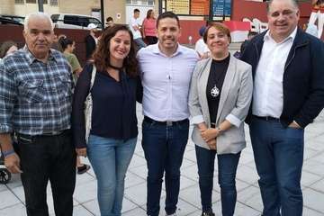 Pregón de las fiestas de Las Huesas (Foto TF y TA)