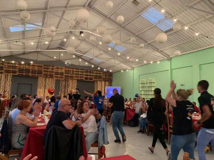 El picoteo fue todo un éxito (Foto TA)