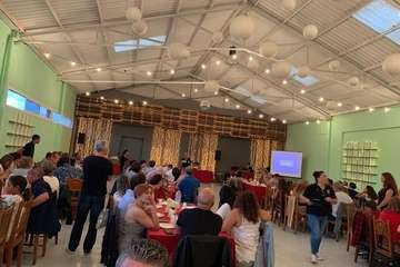  Éxito del Picoteo Solidario de Ya Era Hora (Foto TA)