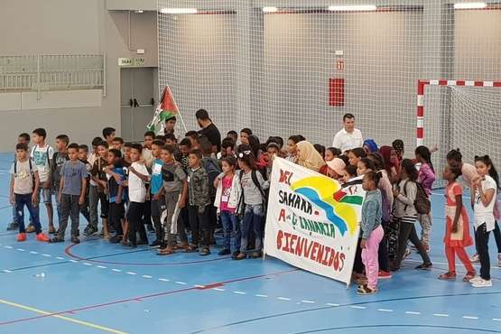  Telde agasaja a los niños saharauis de 'Vacaciones en paz' (Foto TA)