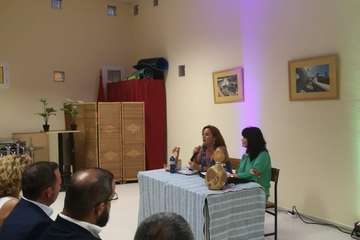 El pregonero de las fiestas de Marpequeña (Foto TA)