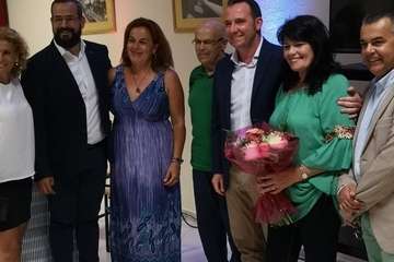 El pregonero de las fiestas de Marpequeña (Foto TA)