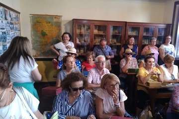 La AV Cristo de Telde visita los museos etnográficos de La Aldea de San Nicolás (Foto TA)