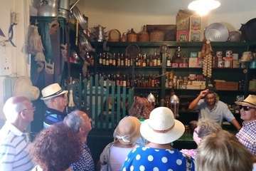 La AV Cristo de Telde visita los museos etnográficos de La Aldea de San Nicolás (Foto TA)