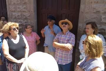 La AV Cristo de Telde visita los museos etnográficos de La Aldea de San Nicolás (Foto TA)