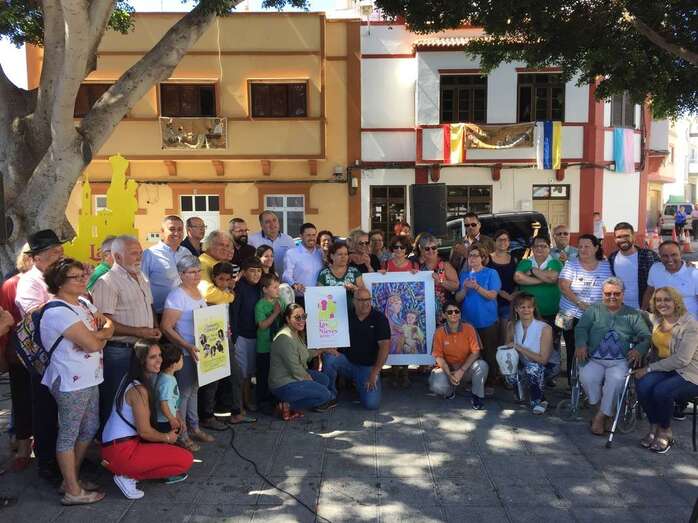 Este martes es presentó el programa de actos en una rueda de prensa que volvió a celebrarse en la plaza del pueblo (Foto Daniel Ojeda)