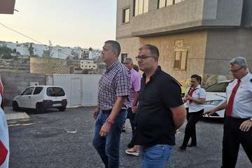 Misa y procesión en Lomo Cementerio por Santiago Apóstol (Foto TA)
