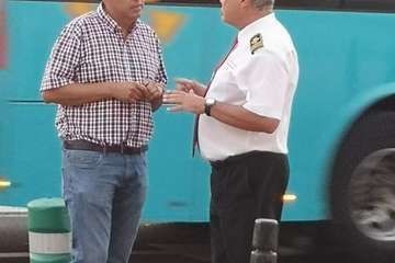 Misa y procesión en Lomo Cementerio por Santiago Apóstol (Foto TA)