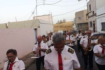 Misa y procesión en Lomo Cementerio por Santiago Apóstol (Foto TA)
