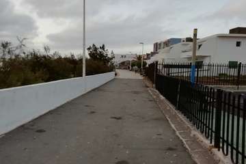 Limpieza de La Garita tras el festival juvenil (Foto TA)